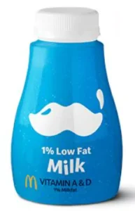 1% Low Fat Milk Jug