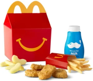 4 Piece Chicken McNuggets Happy Meal
