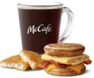 Bacon, Egg & Cheese McGriddles Meal