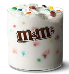McFlurry with M&M’S Candies