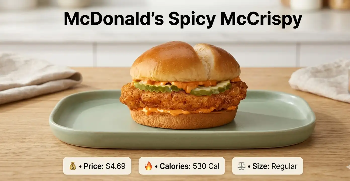 spicy mccrispy ingredients