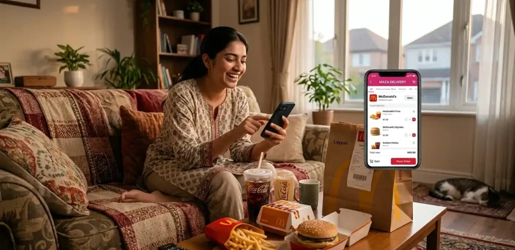 mcdonalds delivery ordering app
