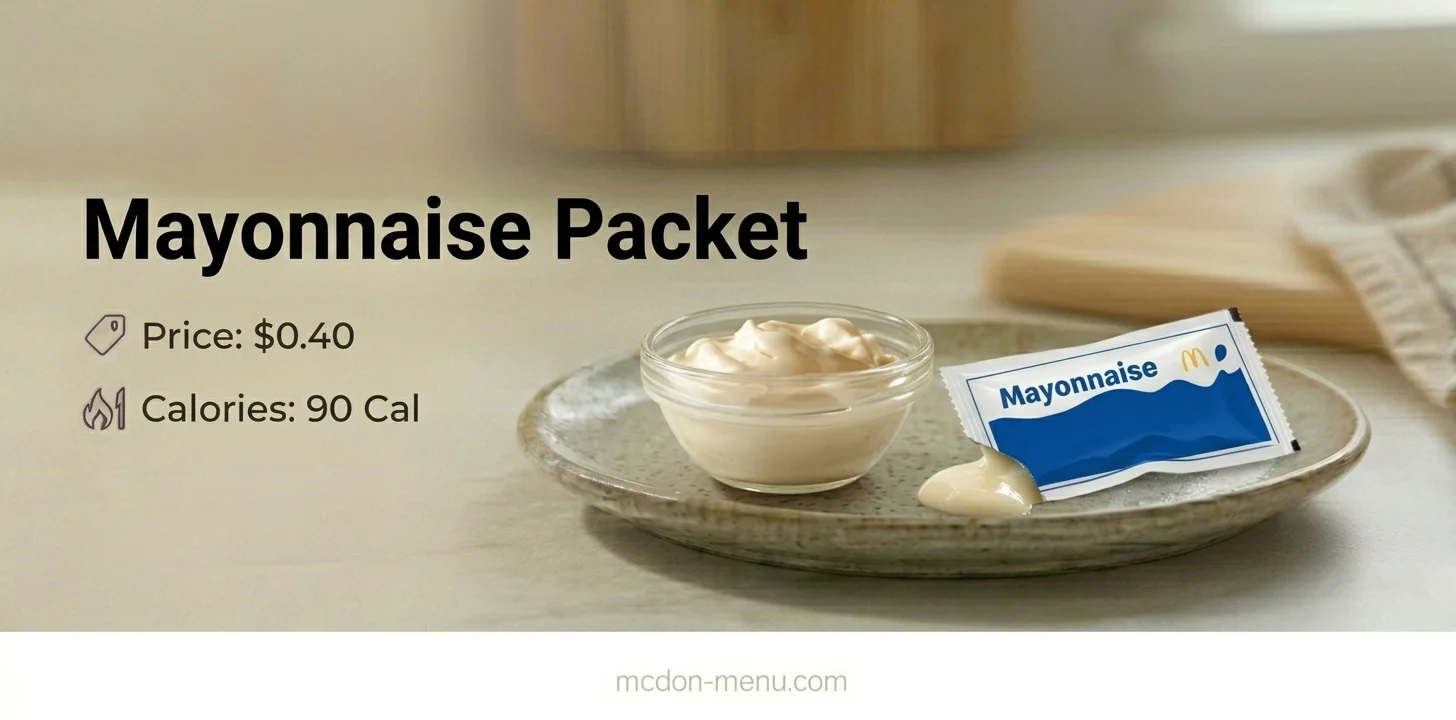 Mayonnaise Packet $0.40 | 90 Cal