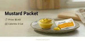 Mustard Packet $0.40 | 0 Cal