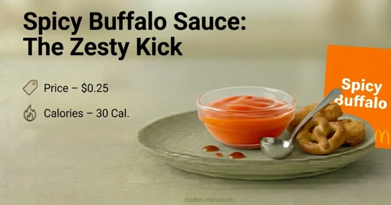 Spicy Buffalo Sauce $0.25 | 30 Cal.