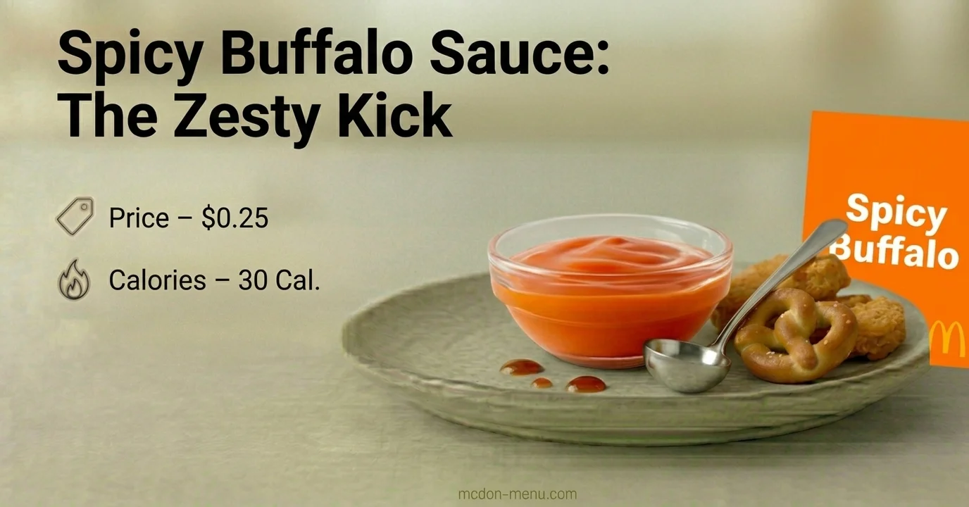 Spicy Buffalo Sauce $0.25 | 30 Cal.