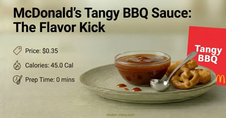 Tangy BBQ Sauce $0.35 | 45.0 Cal.