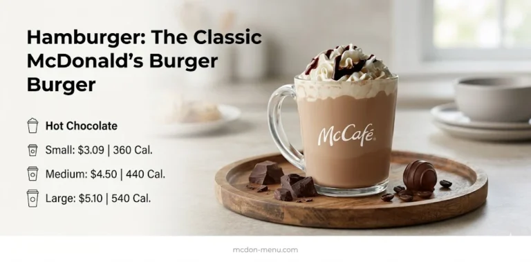 McCafé Hot Chocolate
