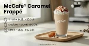 McCafé® Caramel Frappé