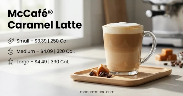 McCafé® Caramel Latte