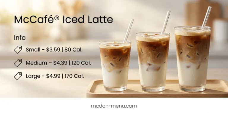 McCafé® Iced Latte