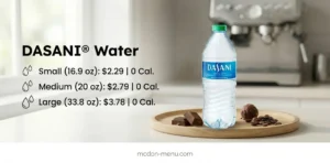 McDonald’s DASANI Water