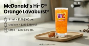 McDonald’s Hi-C® Orange Lavaburst®
