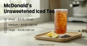 McDonald's Unsweetened Iced Tea